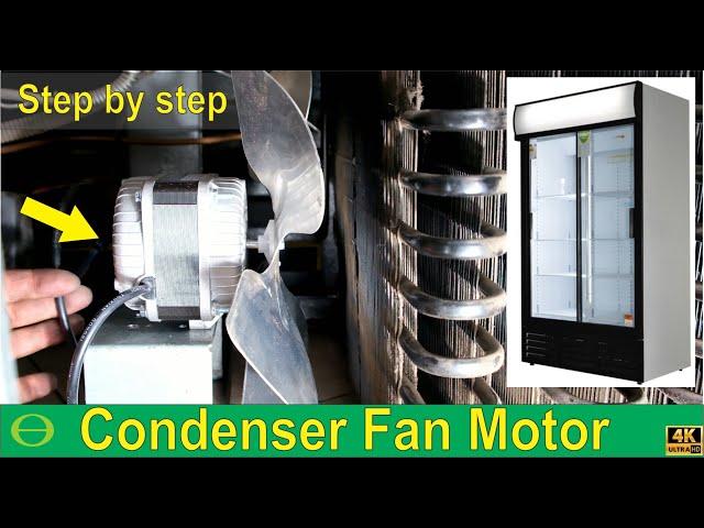 Noisy fridge - How to replace the Condenser Fan Motor on a beverage cooler refrigerator - all steps