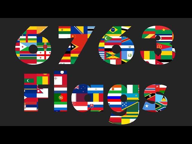 6763 Flags Of The World (6763 FOTW)