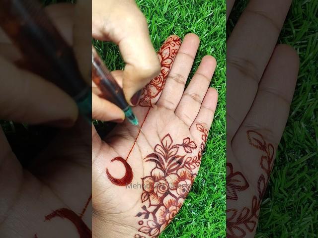 Ramzan Chand mehndi design#henna #ramzan #mehndi #hennadesign #mehndidesign