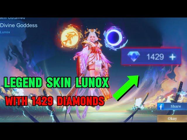 HOW MUCH SPENT IN LUNOX LEGEND SKIN 2024