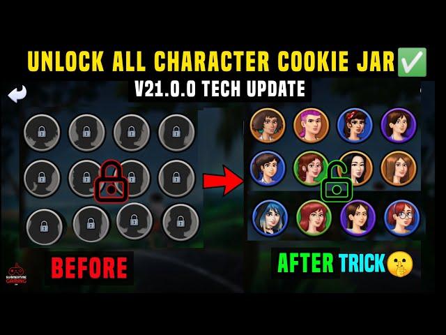 Summertime Saga 21.0.0 Unlock All Characters & Cheat Engine | How To Unlock All Cookie Jar In V21.0