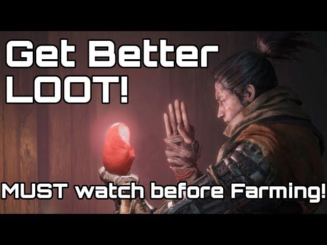 SEKIRO! Improve Drop Quality! Bell Demon Guide + Hardmode!