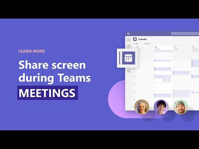 How to share screen in Microsoft Teams