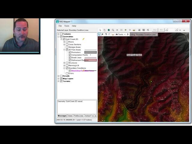 HEC-RAS Basics Part 4 of 8: Internal and external boundary condition setup