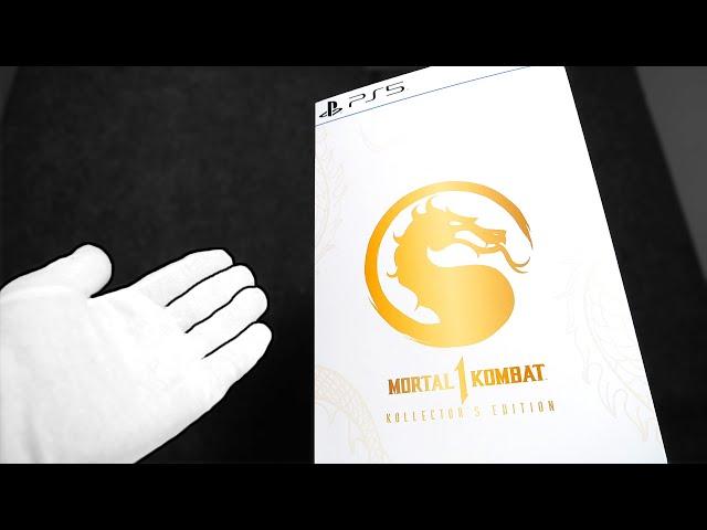 Mortal Kombat 1 Kollector's Edition Unboxing [PS5] + Press kit