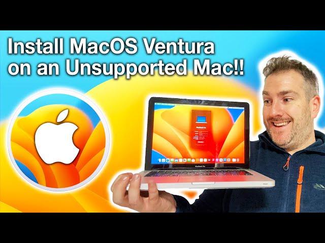 How to Install MacOS Ventura 13 on an Unsupported Mac, MacBook, iMac or Mac Mini in 2023!