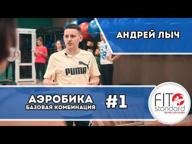 Комбинация из базовой аэробики #1