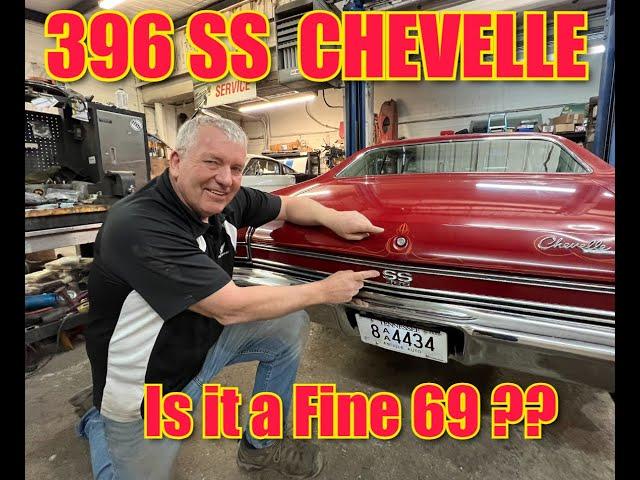 396 SS Chevelle. Is it a fine 69??......