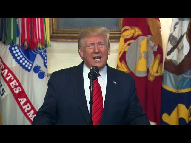 President Trump remarks on the Death of Abu Bakr Al-Baghdadi