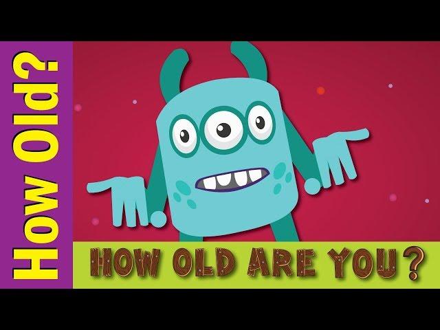 How Old Are You? Song | Kids ESL Songs | Fun Kids English