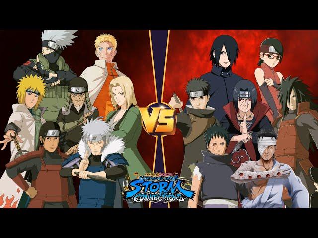 【Hokage Team  VS Sharingan Team Marathon battle】 NARUTO X BORUTO Ultimate Ninja STORM