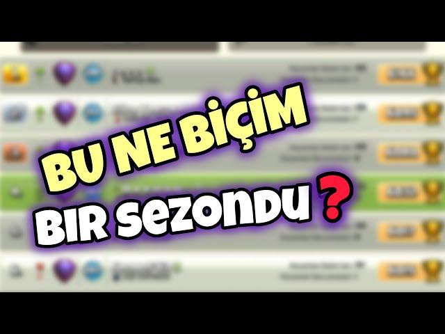 SEZON BİTTİ !