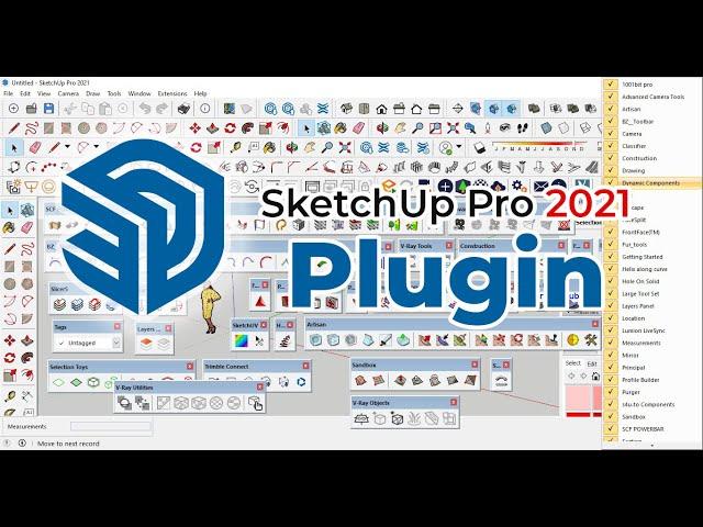 Plugin For SketchUp Pro 2021 Full - The install guide