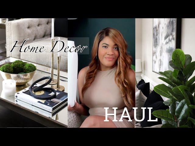 HUGE HOME DECOR HAUL | AMAZON, KIRKLANDS, HOMEGOODS | MODERN HOME DECOR | NEUTRAL AESTHETICS