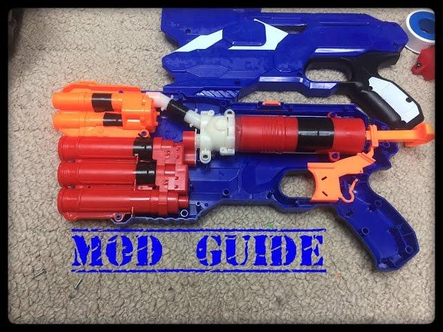 The Nerf Mega/Elite Dual-Strike Mod Guide (Seal, Air Vents and Re-Grease)