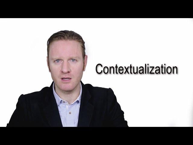 Contextualization - Meaning | Pronunciation || Word Wor(l)d - Audio Video Dictionary