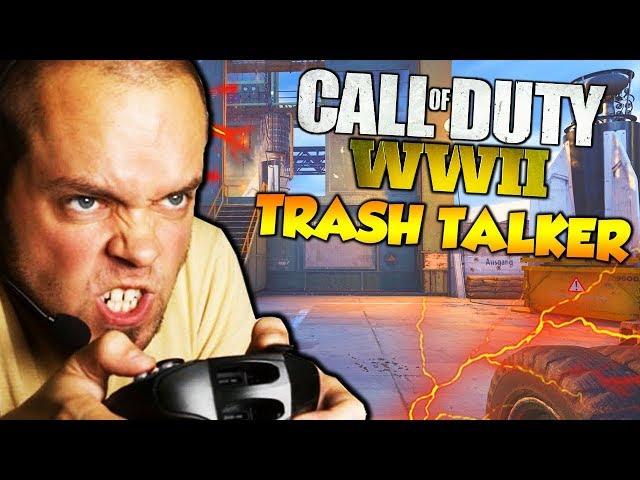 THE ANGRIEST TRASH TALKER in CALL OF DUTY!! - (COD WW2)