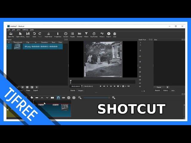 How to Convert Images to Video (Free Software Shotcut)