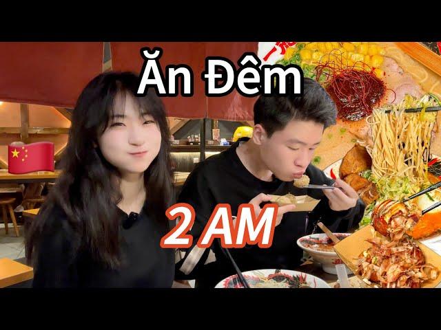 2H sáng ăn Ramen cùng bạn gái Trung  | Du Học Trung Quốc