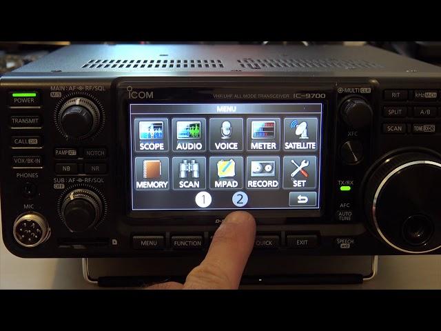 Icom IC-9700 Review, Demo And Walkthrough