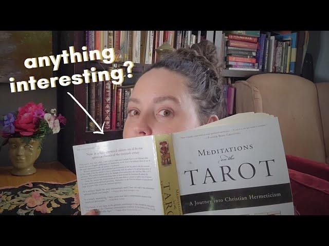 reading "Meditations on the Tarot"