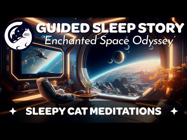 Enchanted Space Odyssey (Part 1) - Guided Sleep Story with Immersive SFX & Music