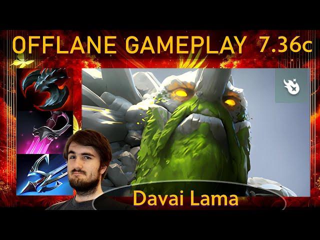 ⭐ 7.36c Davai Lama Tiny |KDA - 29 KP - 76%| Offlane Gameplay - Dota 2 Top MMR