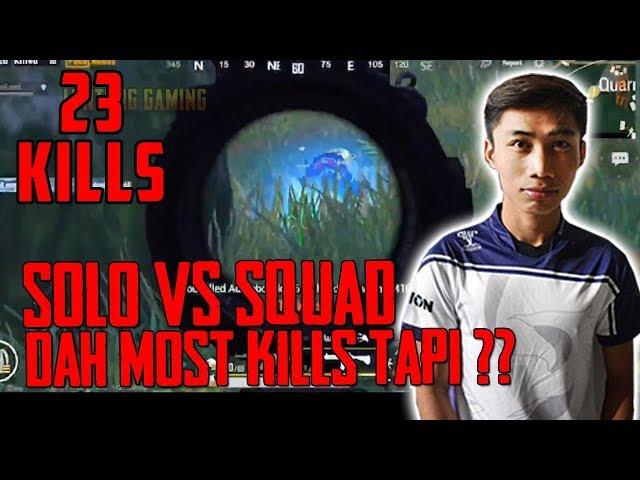 23 Kills!! Solo Vs Squad Dah Most Kills Tapi?? Vokey Gameplay | PUBG Mobile