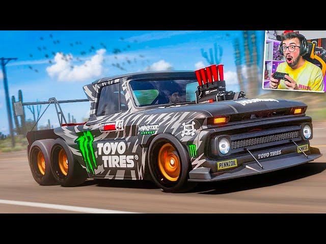 TUNEANDO un CHEVROLET C10 de 6 RUEDAS en FORZA HORIZON 5 