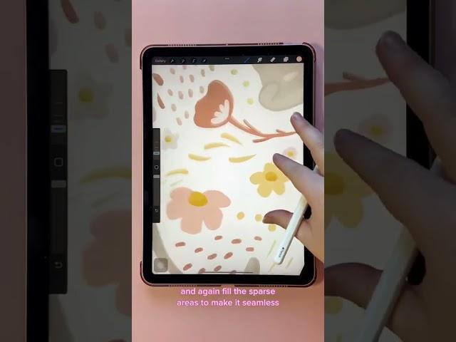 How to Make a Seamless Pattern on Procreate