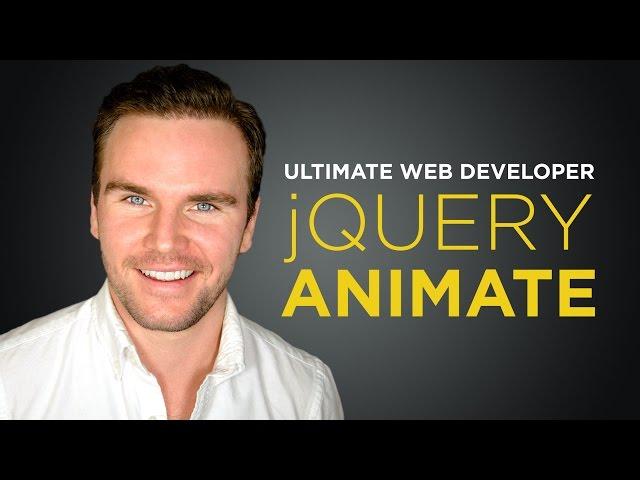 jQuery Animate [#9] Ultimate Web Developer Course (Free Tutorial)