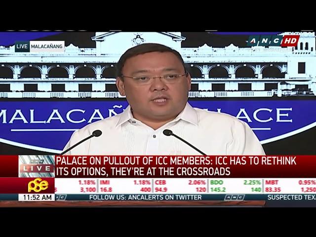 WATCH: Presidential spokesperson Harry Roque in a press briefing | 22 March 2018