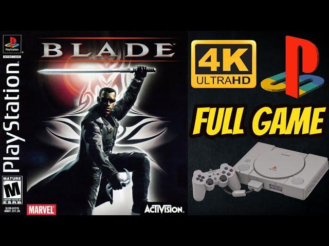 Blade [PS1] Longplay Walkthrough Playthrough Full Movie Game [4K60ᶠᵖˢ UHD]