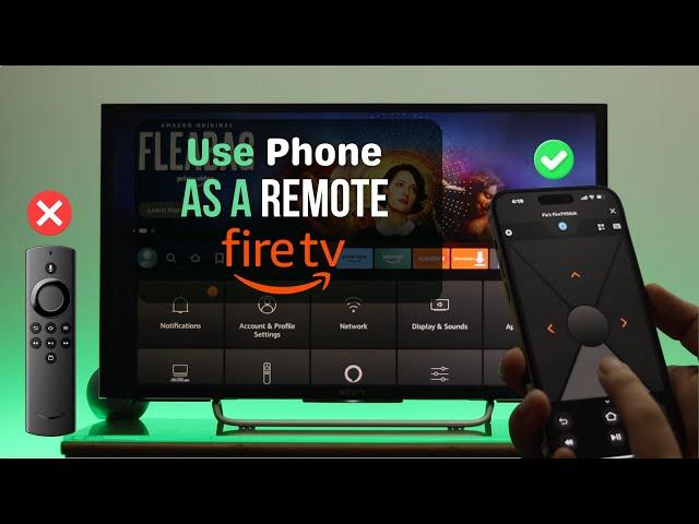 Fire TV Stick: How to Use Phone as a Remote! [Setup iPhones & Android]