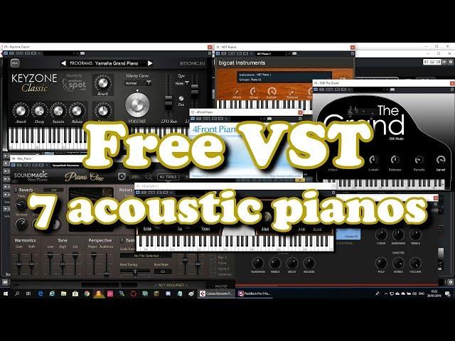 Top 7 free Acoustic Piano VST plugins (2019)