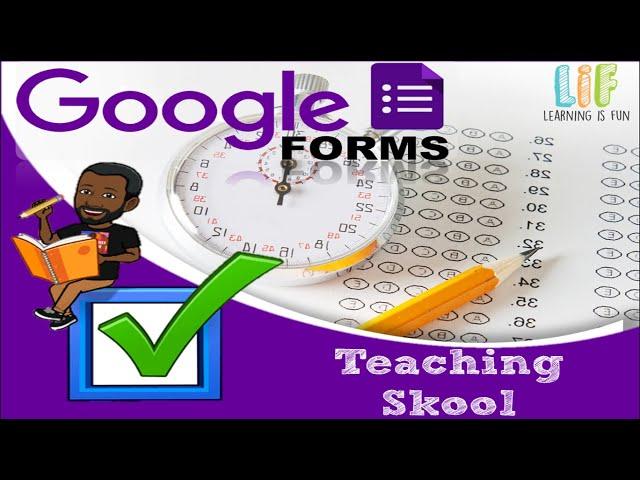 Evaluaciones autocalificables y con límite de tiempo en Google Forms // Teaching Skool