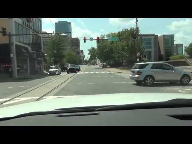 Driving in and around Little Rock, Arkansas - POV