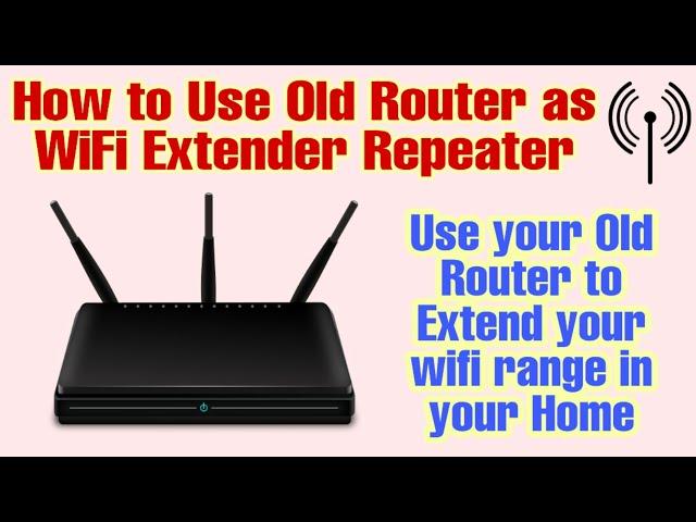 How to use old ADSL Router as Wifi Extender Repeater in Detail Hindi | Range Extender