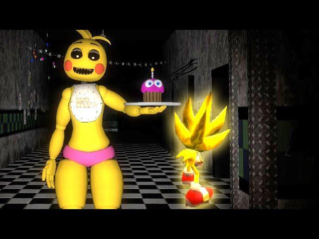 SUPER SONIC IN FIVE NIGHTS AT FREDDYS 2 | Garry's Mod (FNAF GMOD!)