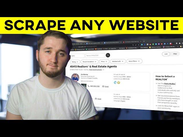 How To Scrape Any Website