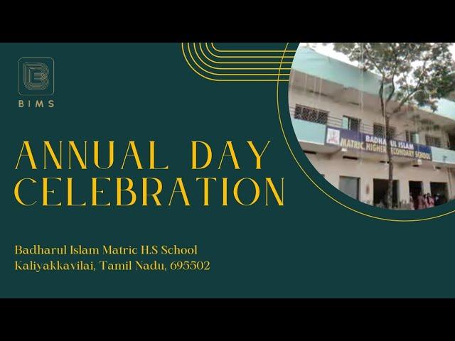 30th Annual Day Celebration 2024 | Full Day Event | BIMS Kaliakkavila | Live Premier