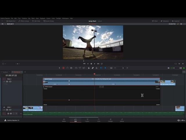 Davinci Resolve  Tutorial 81 Retime Speed   Using Retime Curve