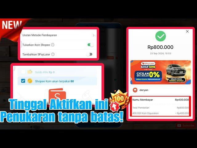 Menukar Koin Shopee Menjadi Shopeepay Tanpa Batas Terbaru 28/10/2024