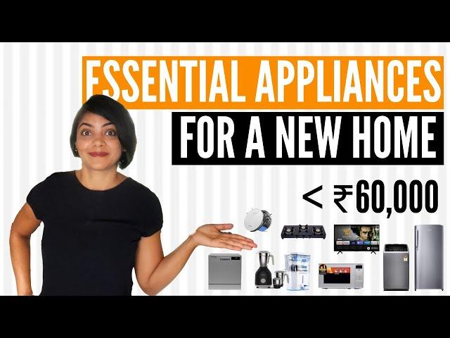 Everything you need for setting up a new home | Best home appliances | Kitchen & cleaning appliance