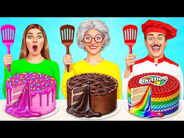 Me vs Grandma Cooking Challenge | Funny Kitchen Hacks by Multi DO Smile