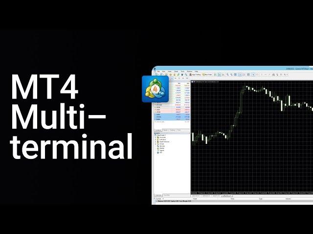 How to use the MT4 MULTITERMINAL | Manage MULTIPLE accounts on MetaTrader 4