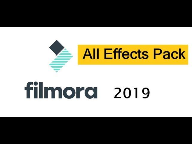 All New Filmora Effects Pack Download for Free : Wondershare Filmora