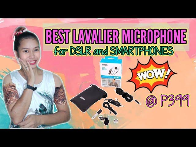 Best Lavalier Microphone for DSLR and Smartphones | Boya BY-M1 | Product Reviews | Ching Pronton