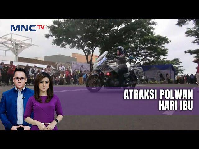 Para Emak dan Anak-Anak Antusias Menyaksikan Atraksi Moge dan Mobil Trantis di Cimahi - LIP 23/12