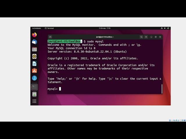 Instalación y configuración de MySQL Server en Ubuntu